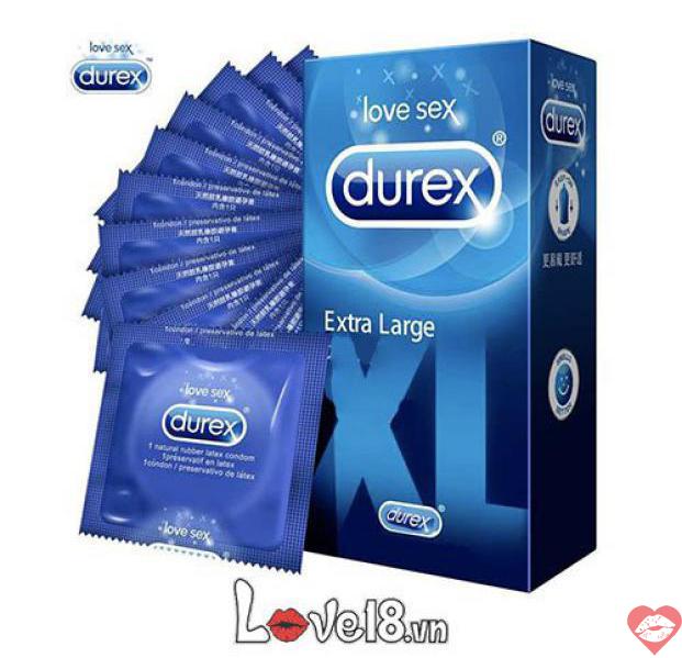  Giá sỉ Bao cao su Durex Extra Large size XL  có tốt không? 